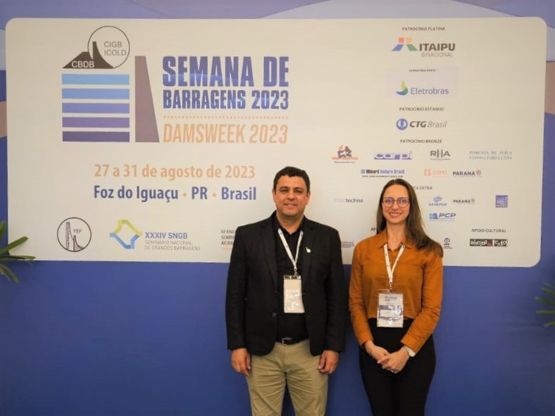 Os novos representantes da Itaipu no CBDB. 