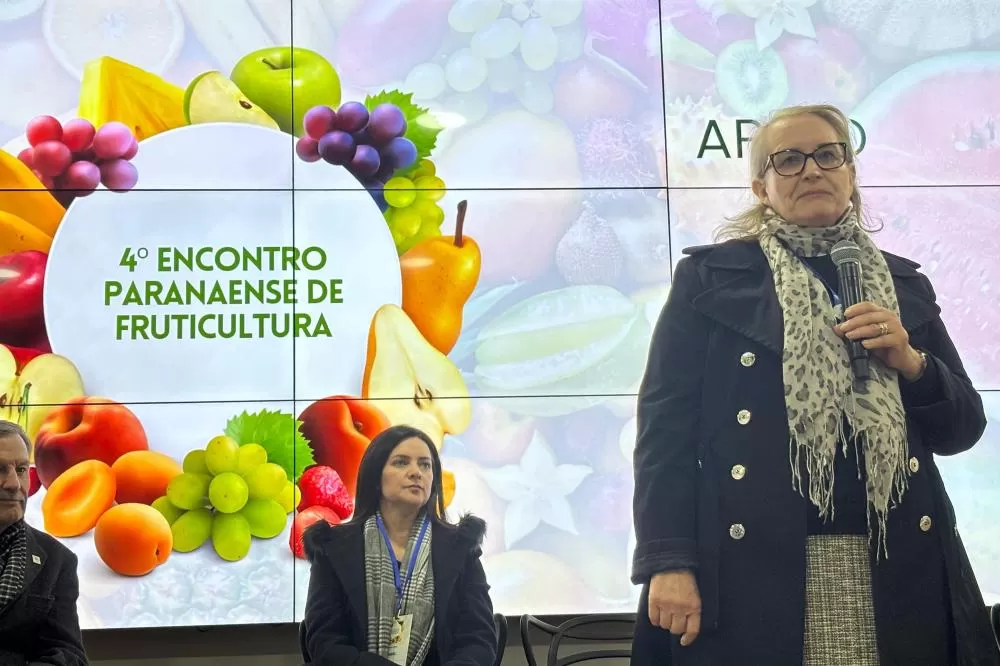 Abertura de encontro destaca oportunidades e desafios da fruticultura no Paraná Foto: SEAB-PR