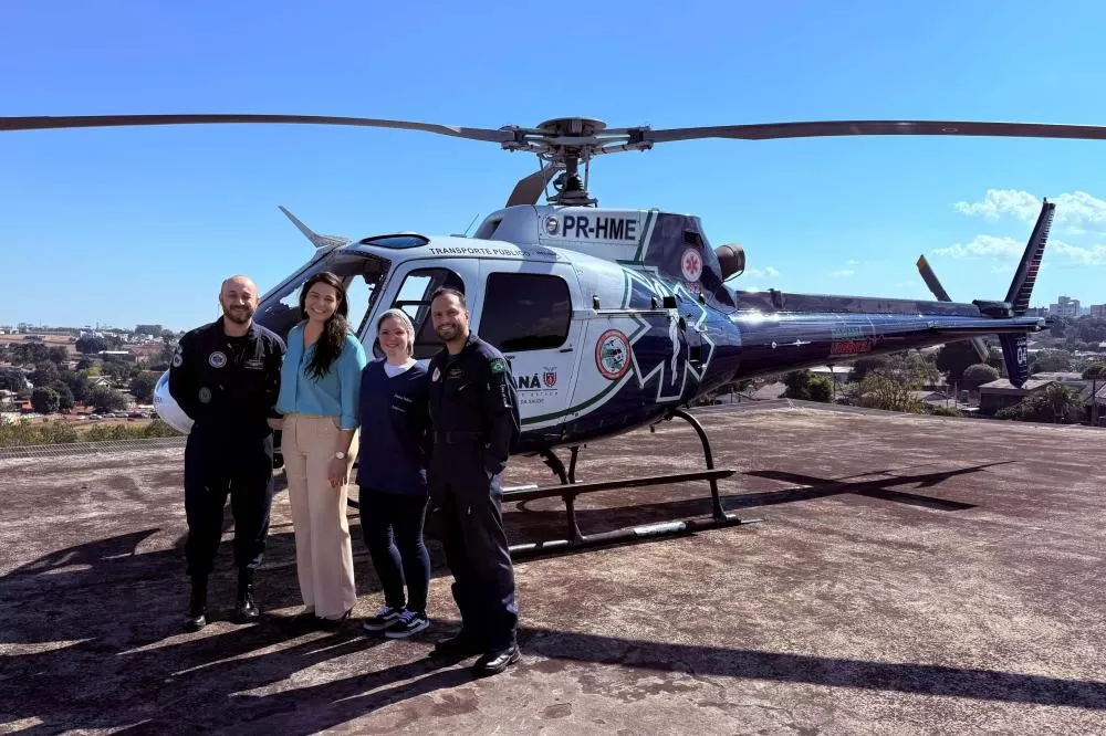 Com estrutura reforçada, hospital do Oeste salva vida de bebê após transporte aeromédico Foto: Consamu