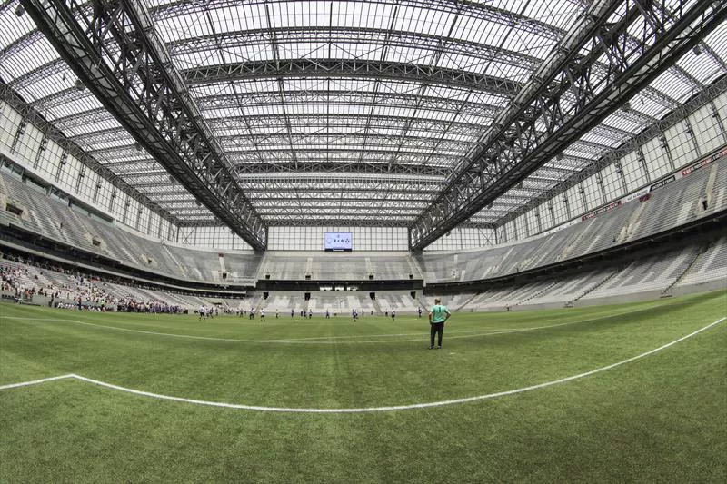 Athletico Paranaense, Urbs e Cinemark aderem à campanha Coração Azul contra o tráfico de pessoas Foto: José Fernando Ogura/SMCS
