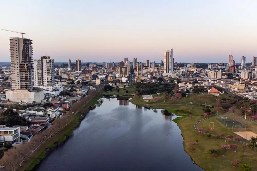 Perfil socioeconômico: pesquisa do Ipardes chega a mais 172 municípios nesta semana. Na foto, Guarapuava Foto: Roberto Dziura Jr/AEN