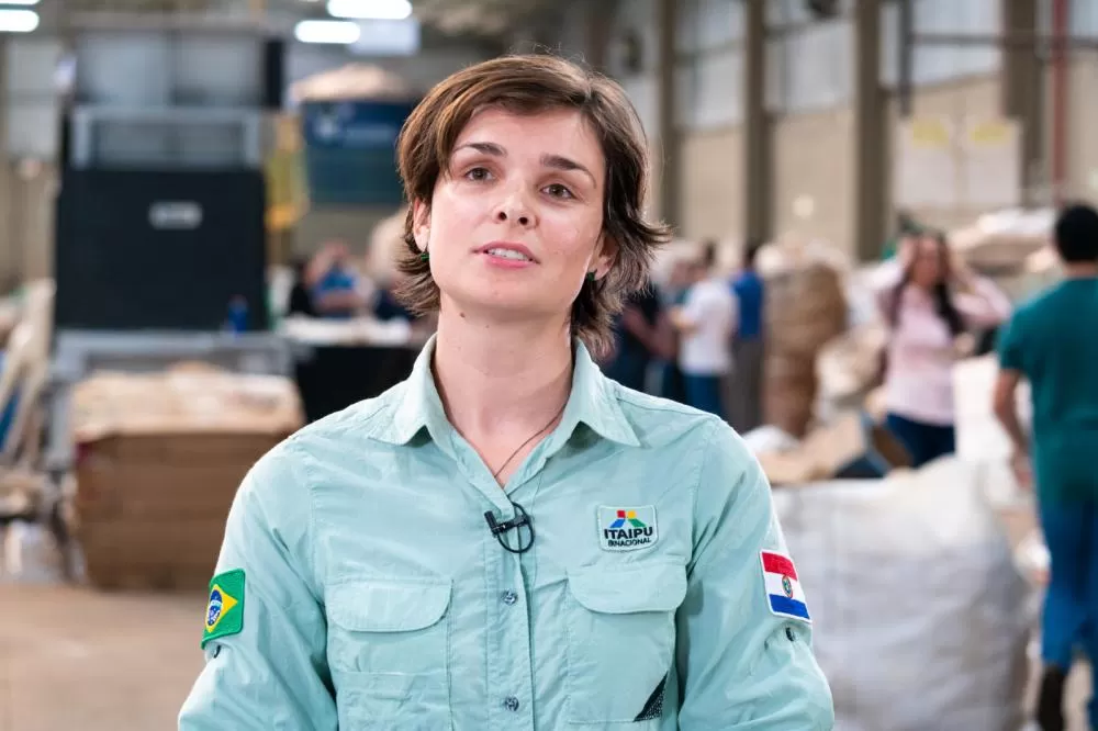 Rosana Paitch, da Itaipu. Foto: Sara Cheida/Itaipu Binacional.