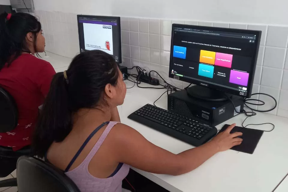 Internet de alta velocidade leva inclusão às escolas indígenas do Paraná Foto: SEED-PR