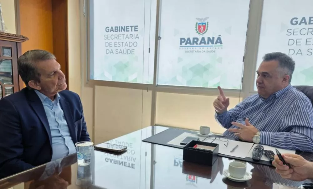 Prefeito General Silva e Luna reivindica tratamento diferenciado à Saúde de Foz ao Estado