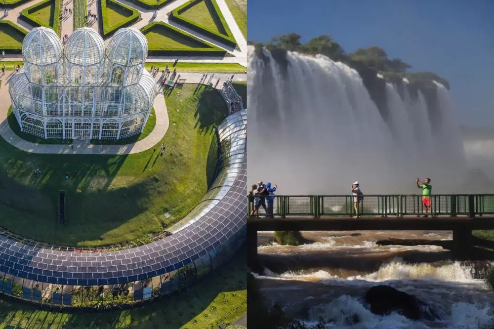 Cataratas do Iguaçu e Jardim Botânico estão entre os melhores atrativos da América Foto: AEN