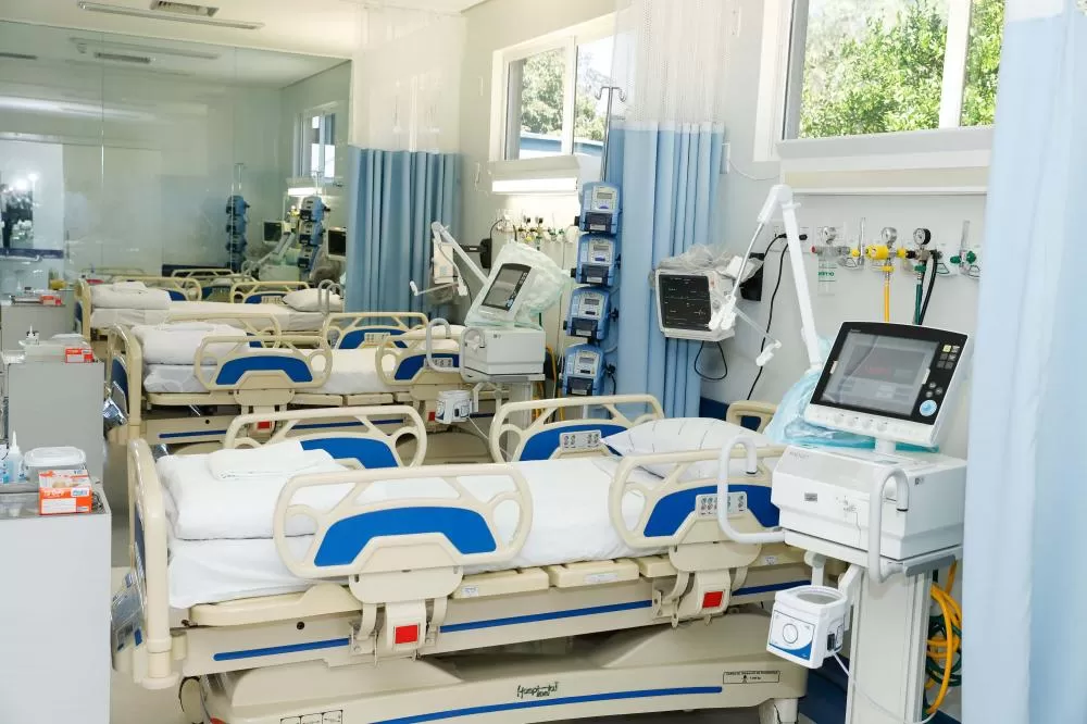 Estado contrata 25 leitos de UTI e enfermaria em hospital de São Miguel do Iguaçu Foto: Rodrigo Felix Leal