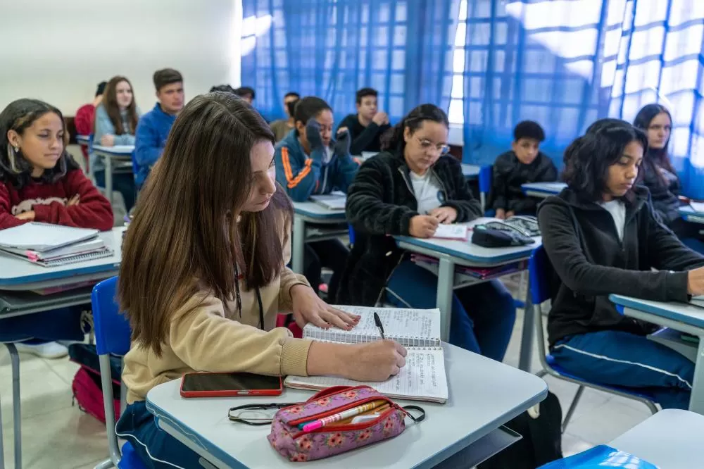 Paraná tem 7 escolas entre os 50 colégios públicos com as maiores pontuações do Enem Foto: Silvio Turra/SEED