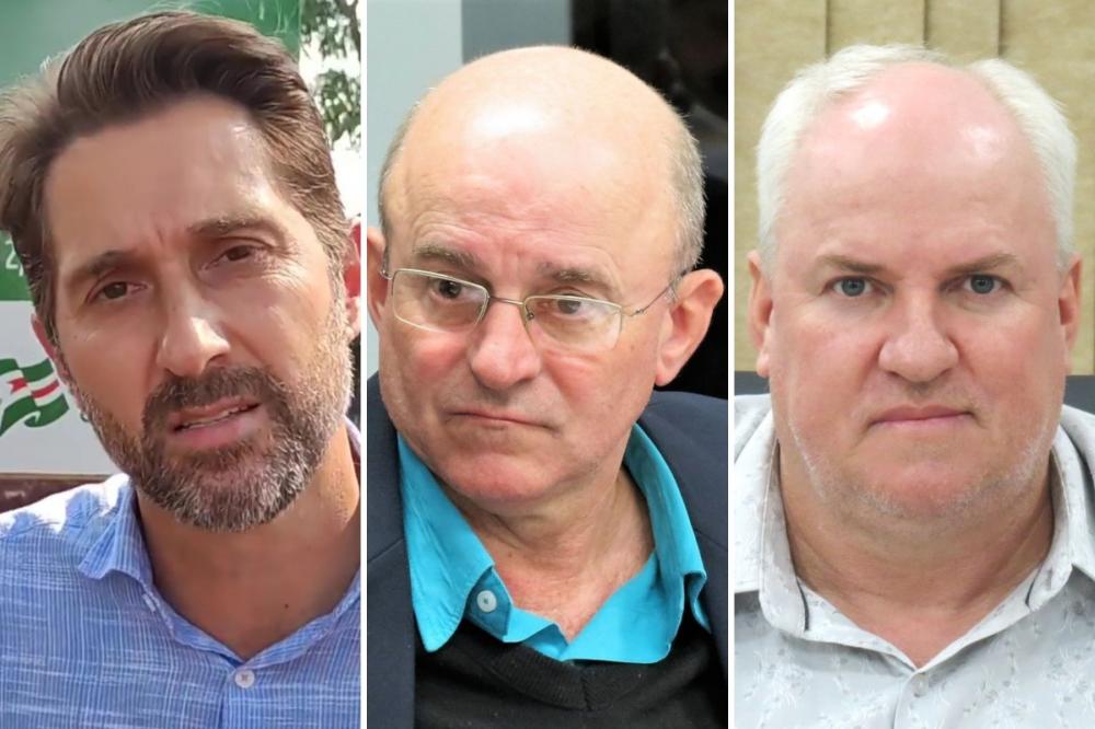 Marcio Rauber, Walmor Mergener e Dorivaldo Kist