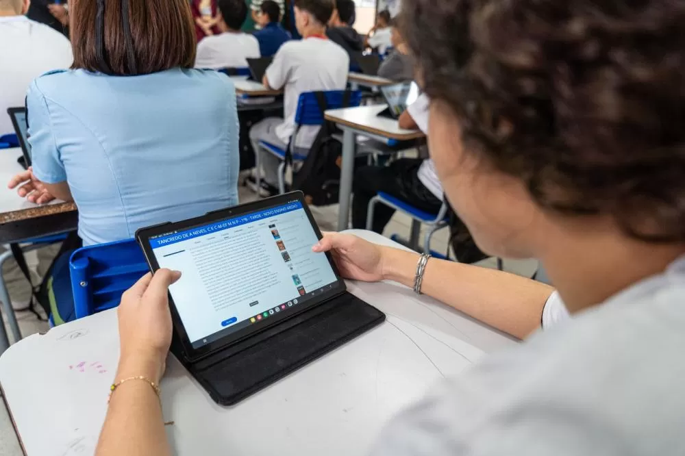 Maior número do Brasil: Paraná terá 2,1 mil alunos na nova etapa da Olimpíada de Inovação Foto: Lucas Fermin/SEED-PR