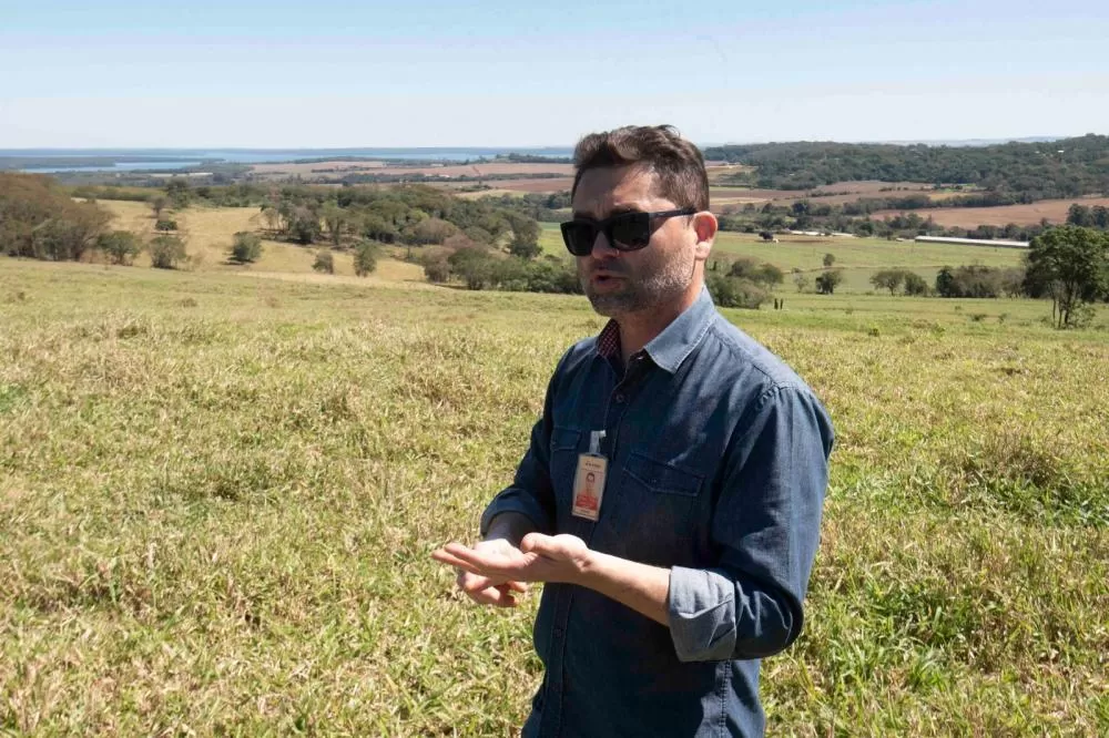 Engenheiro agrônomo Hudson Lissoni Leonardo, da Itaipu. Foto: Edino Krug/Itaipu Binacional.