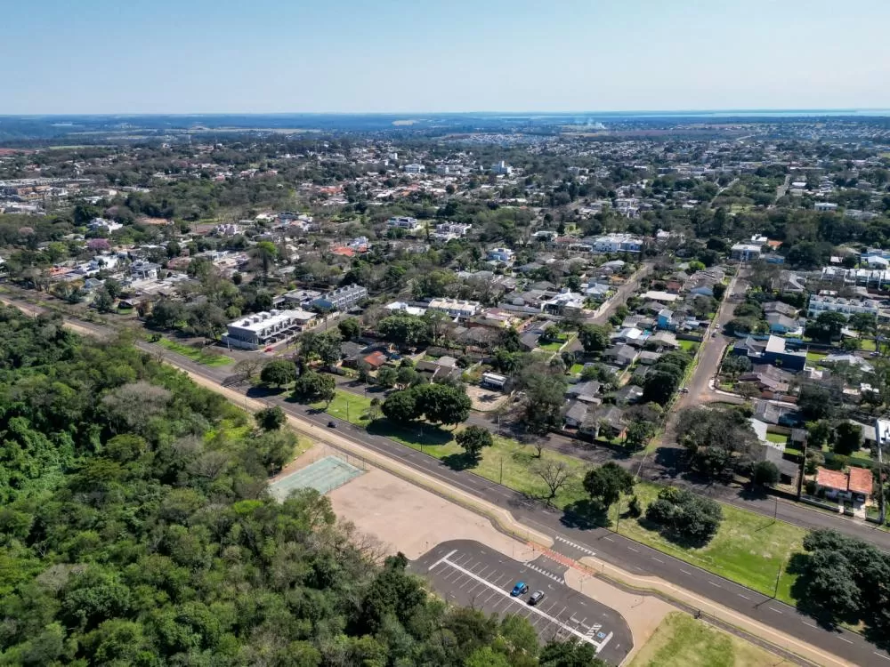 Vista aérea da Vila A