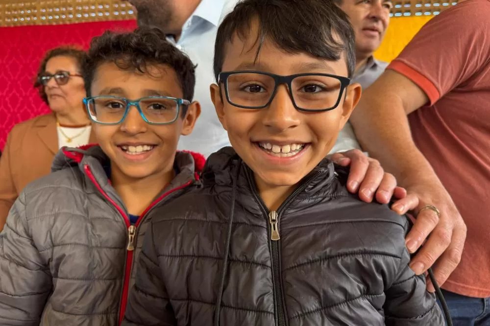 Governo do Paraná entrega mais 256 óculos a estudantes de cinco municípios Foto: SEDEF-PR