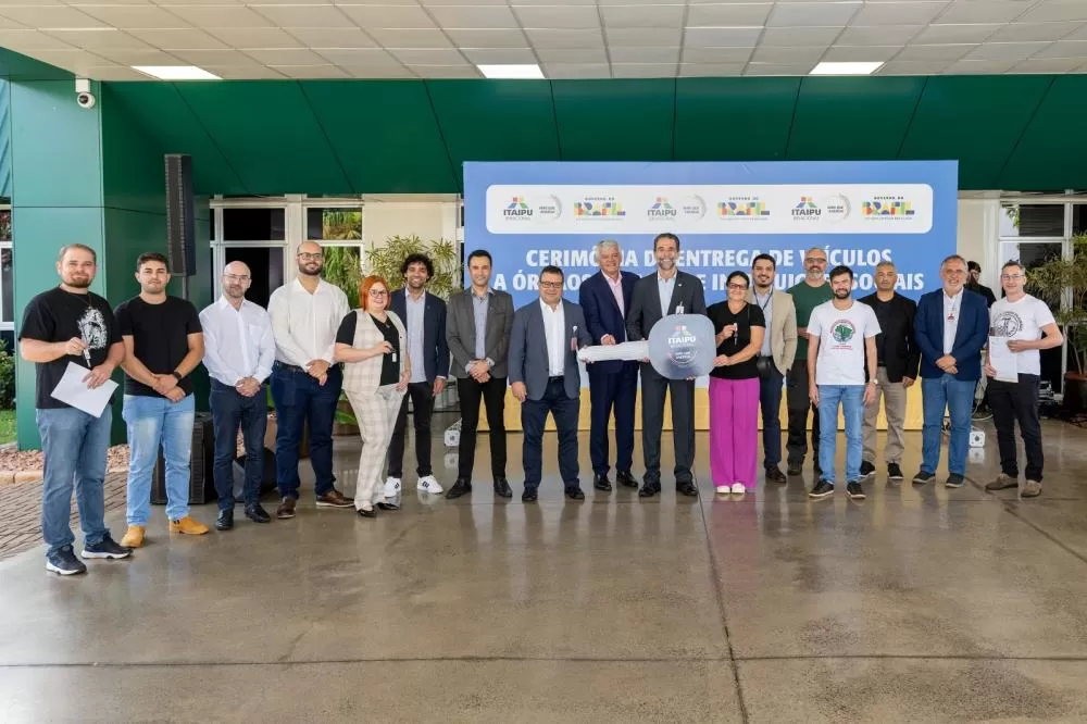 Cinco veículos foram doados para órgãos públicos e instituições socias.Fotos: William Brisida/Itaipu Binacional. 