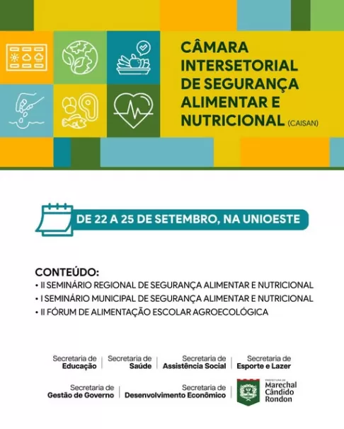 Prefeitura promove encontros sobre Segurança Alimentar em parceria com a Unioeste