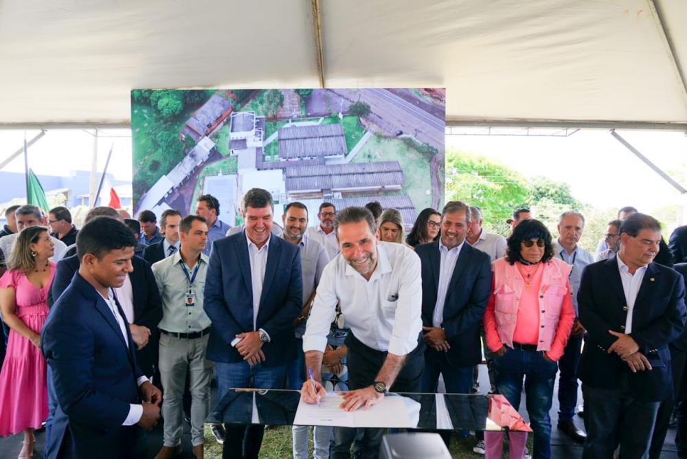 Inauguração em Mundo Novo (MS). Foto: Sara Cheida/Itaipu.
