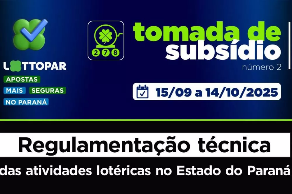Agepar recebe contribuições para regulação dos serviços lotéricos no Paraná Foto: Carlos Winnikes/AGEPAR