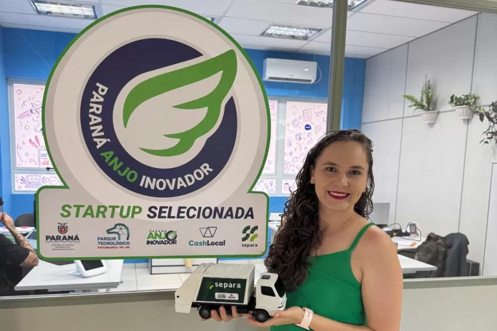 Apoiada pelo Estado, startup de Pato Branco desenvolve saco de lixo “inteligente” Foto: SEIA