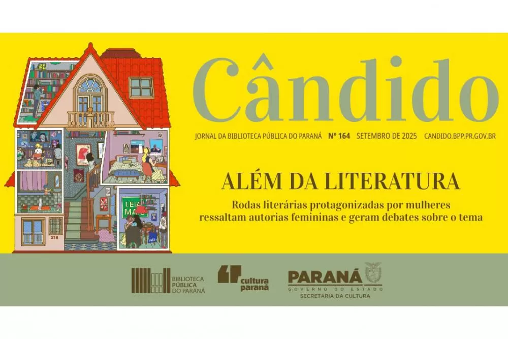 Cândido destaca clubes de leitura para mulheres na edição de setembro Foto: BPP