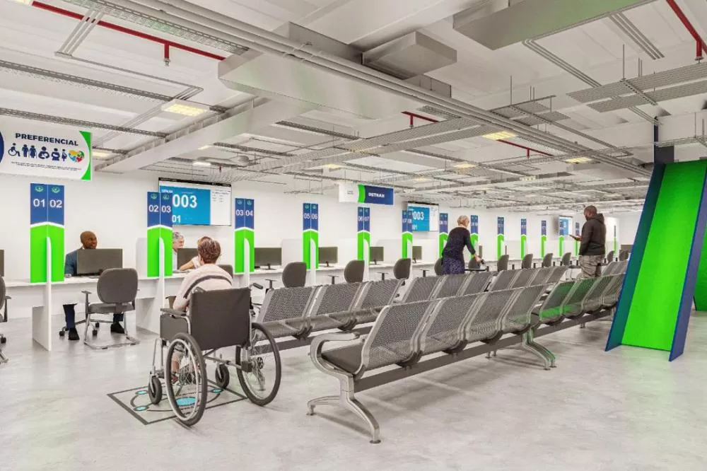 Primeira unidade do Poupatempo começa a realizar atendimentos presenciais nesta quinta em Curitiba Foto: Divulgação/Poupatempo Paraná