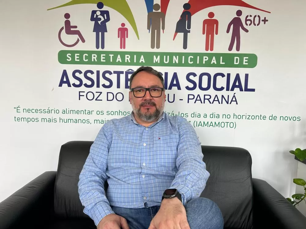 Secretário de Assistência Social de Foz do Iguaçu Alex Thomazi