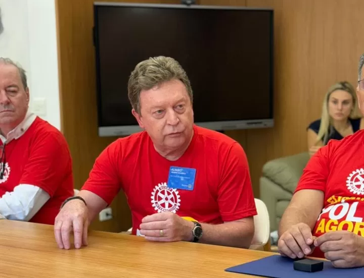 Almiro Schimidt, Coordenador Regional do programa Elimine a Pólio Agora do Rotary - End Polio Now, no original em inglês (para as regiões Nordeste, Norte, Centro Oeste, bem como outros estados) MBA em Gestão Pública e Hospitalar. Foto: Ana Käfer - Rotarac