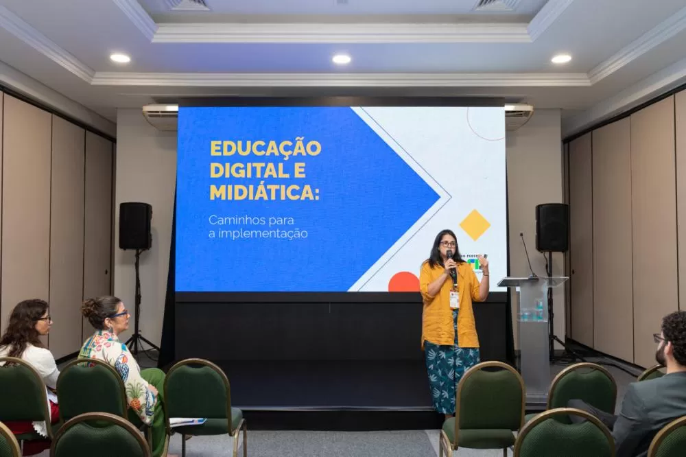 Mariana Filizola, coordenadora-geral da Secretaria de Comunicação Social da Presidência da República. Fotos: Sara Cheida/Itaipu Binacional.