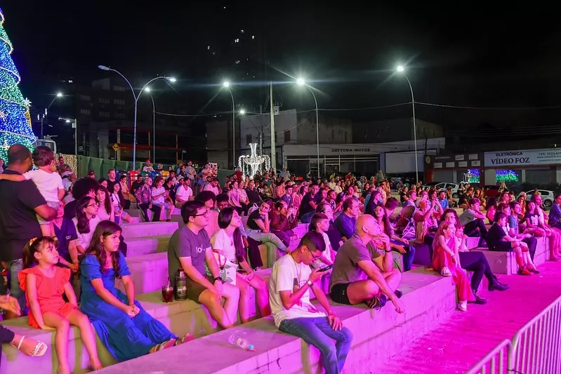 Natal Luz, Águas e Magia: programação em Foz inicia em 5 dezembro e segue até 6 de janeiro