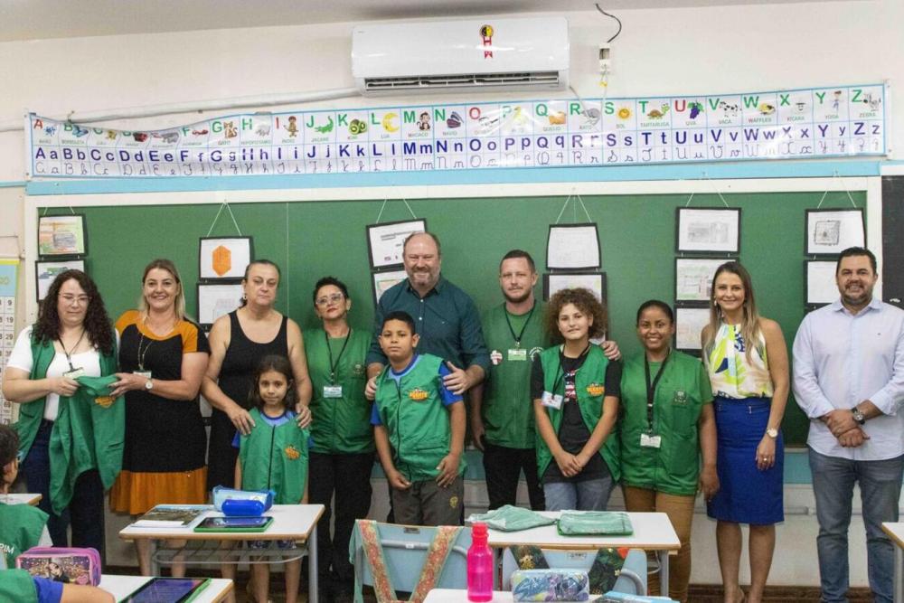 Alunos da rede municipal se tornam agentes mirins e vão auxiliar no combate à Dengue