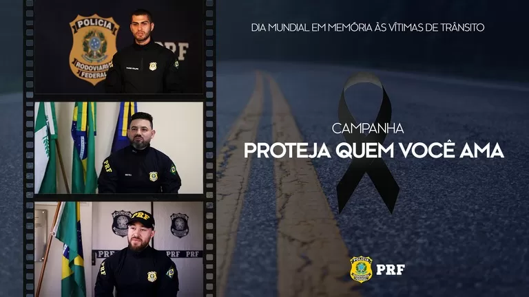 PRF lança campanha de conscientização para os riscos do trânsit