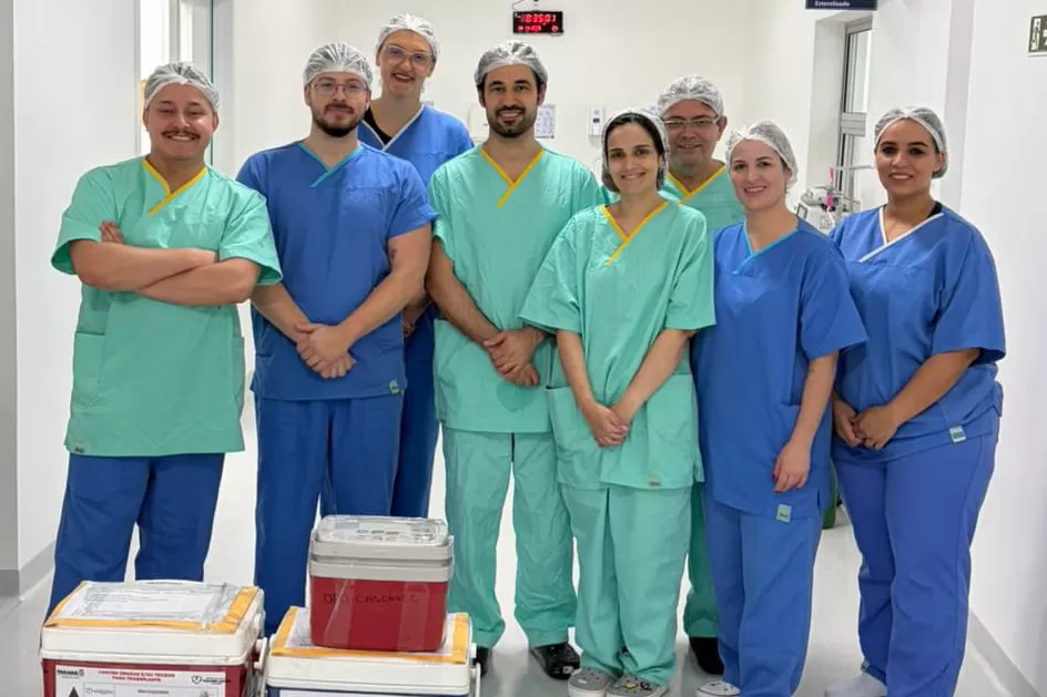 Hospital de Francisco Beltrão realiza primeira captação de múltiplos órgãos Foto: SESA-PR