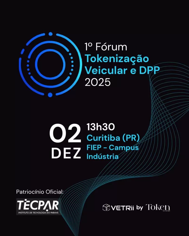 Primeiro evento de tokenização veicular do Brasil é realizado no Paraná
