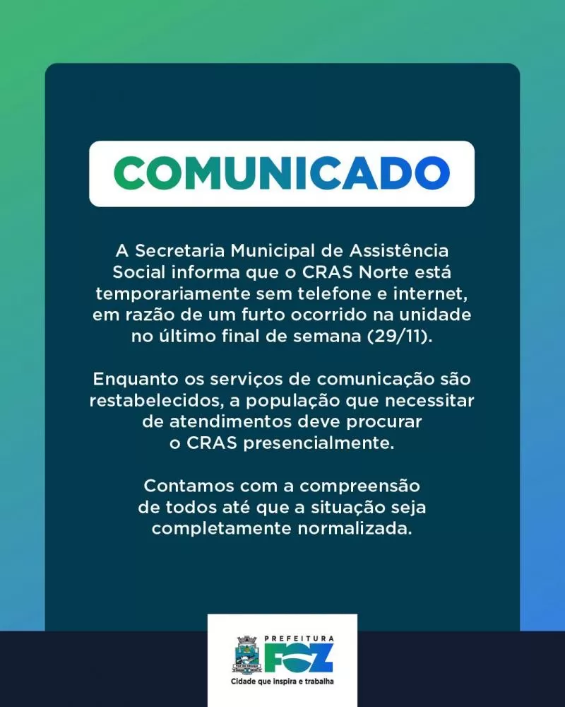COMUNICADO OFICIAL 