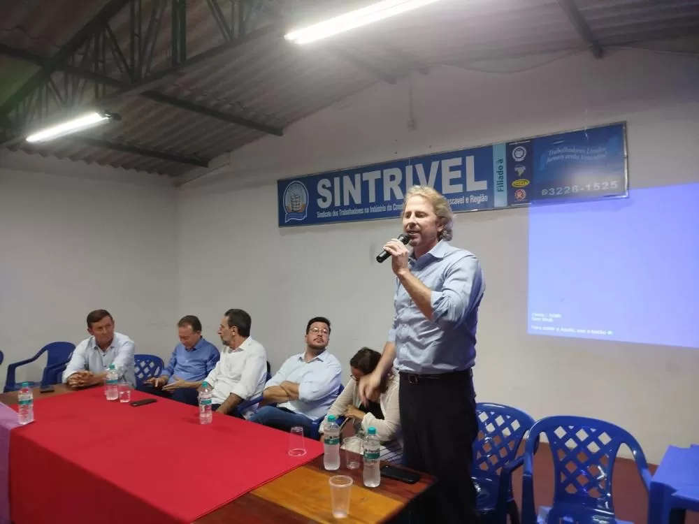 Zeca Dirceu afirma em Cascavel que Paraná pode garantir vitória de Lula no 1º turno em 2026