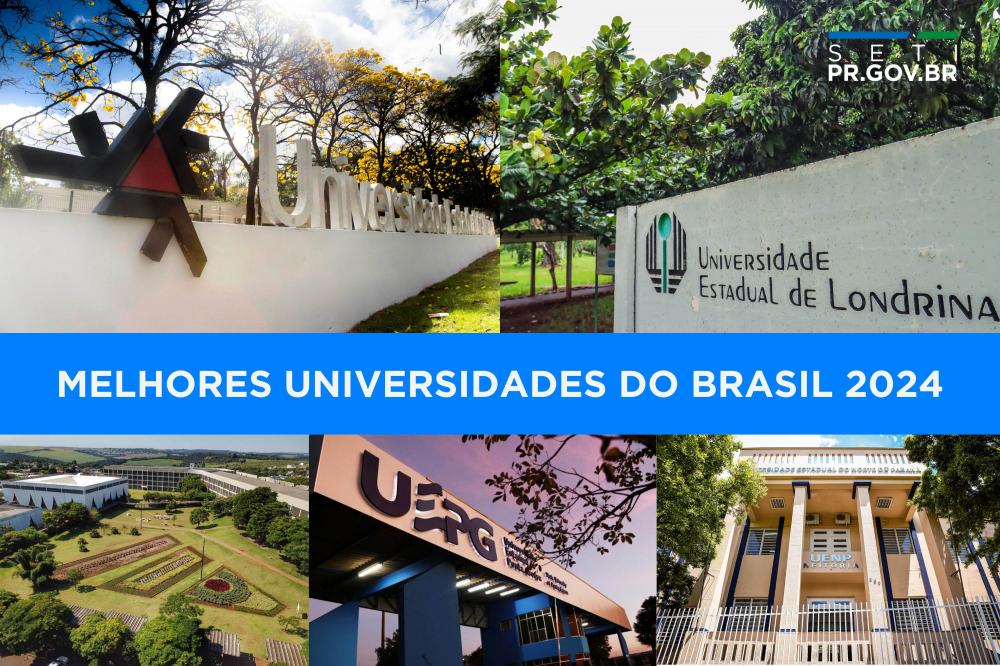 Universidades estaduais conquistam posições de destaque em nova edição de ranking internacional Foto: SETI-PR