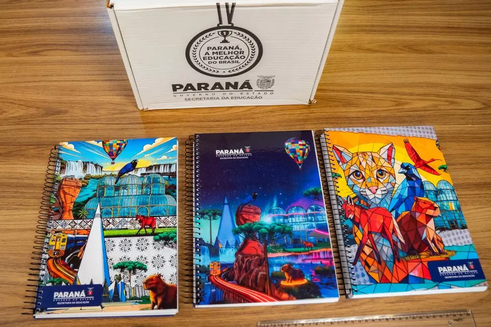 Estado inicia nesta sexta-feira entrega de kits escolares para o ano letivo de 2026 Foto: Silvio Turra/SEED