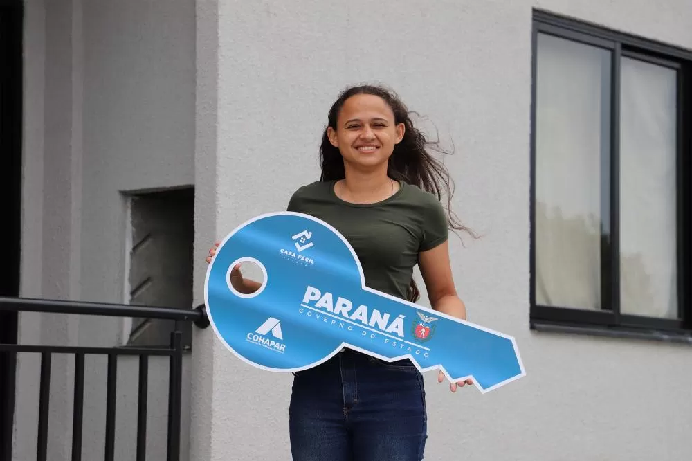 Com aporte do Casa Fácil Paraná, 51 novos apartamentos são entregues para famílias de Pinhais Foto: Pauline Fagundes/Cohapar