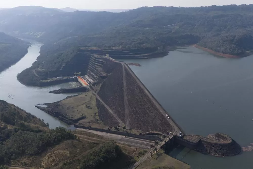 Usina Foz do Areia completa 45 anos com projeto de ampliação que pode colocá-la entre as dez maiores do Brasil Foto: Luiz Wessler/Copel