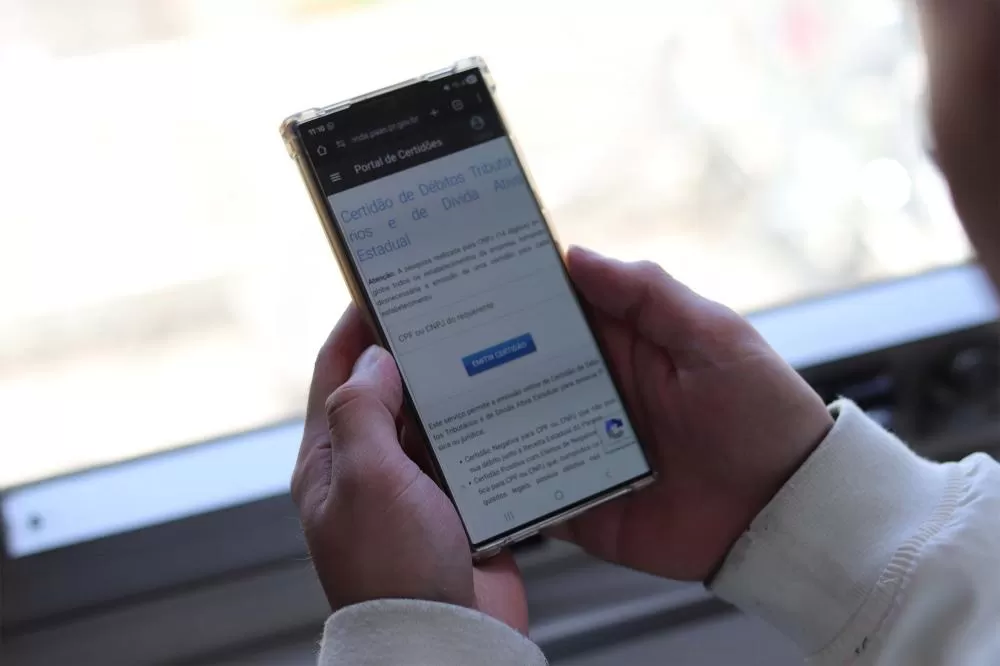 Novo portal da Receita Estadual simplifica emissão de certidões e consulta de débitos no Paraná Foto: SEFA