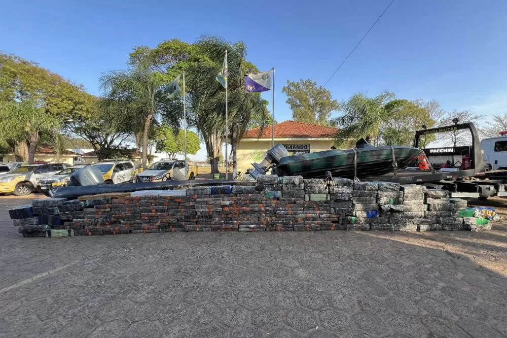 Paraná apreende mais maconha de janeiro a novembro do que em todo o ano de 2024 Foto: SESP