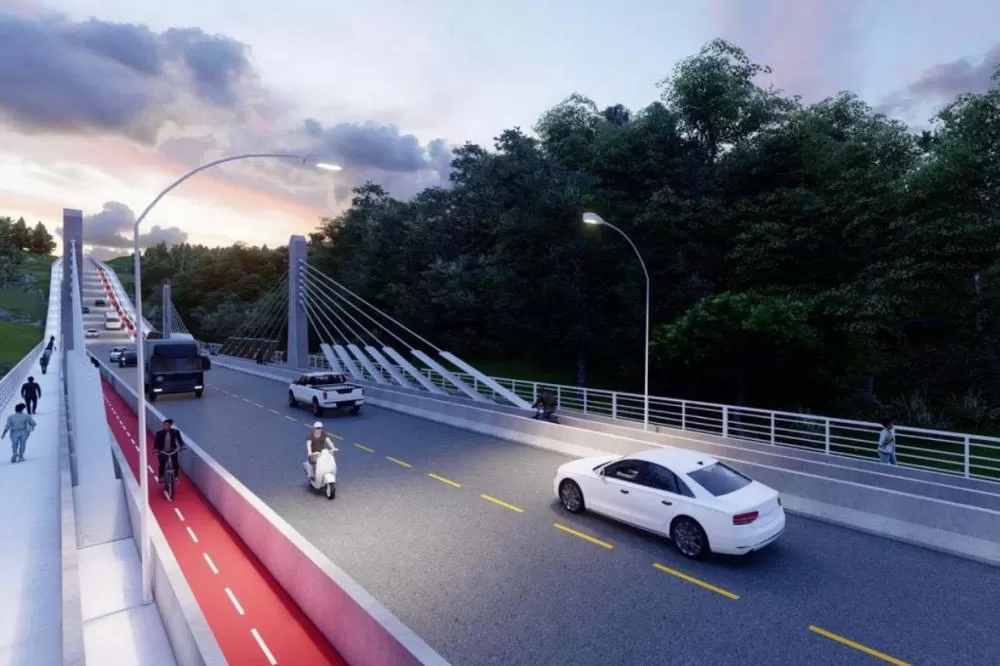 Estado anuncia investimento de R$ 45 milhões para construção de ponte estaiada em Toledo Foto: SECID