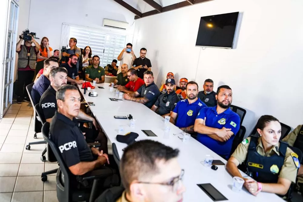 Forças de segurança reforçam atuação integrada no Litoral para o Réveillon Foto: SESP