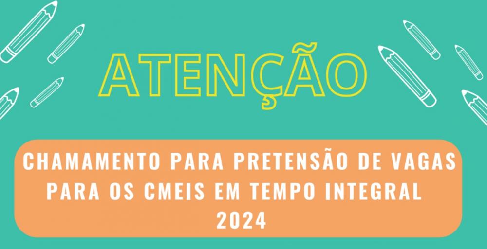 O chamamento para os interessados acontece entre os dias 16 e 20 de outubro, das 7h30 às 11h30 ou das 13h30 às 17h30.