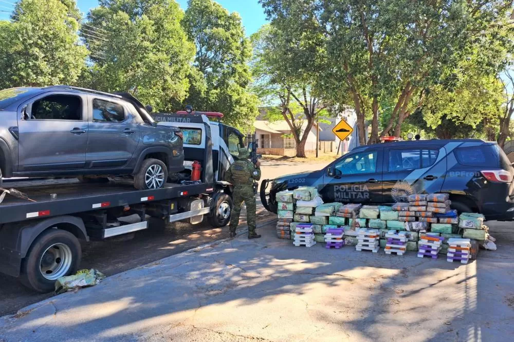 Com atuação integrada das polícias, Paraná é o estado que mais apreende drogas no Brasil Foto: PMPR