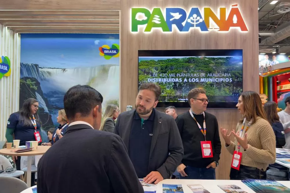 Paraná encerra participação na FITUR 2026 com perspectivas otimistas para o turismo Foto: Viaje Paraná