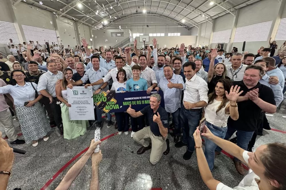 Ensino técnico: governador entrega novo CEEP para mais de mil alunos em Medianeira