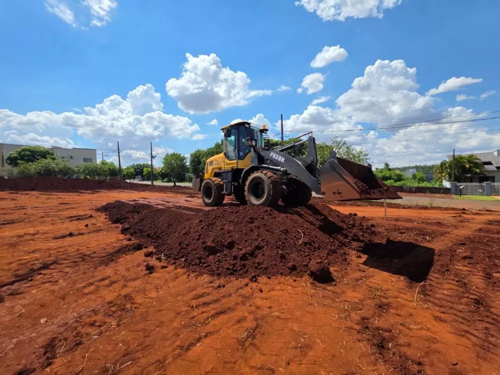 Iniciada a construção do CMEI Professor Leocir Lang no bairro São Lucas