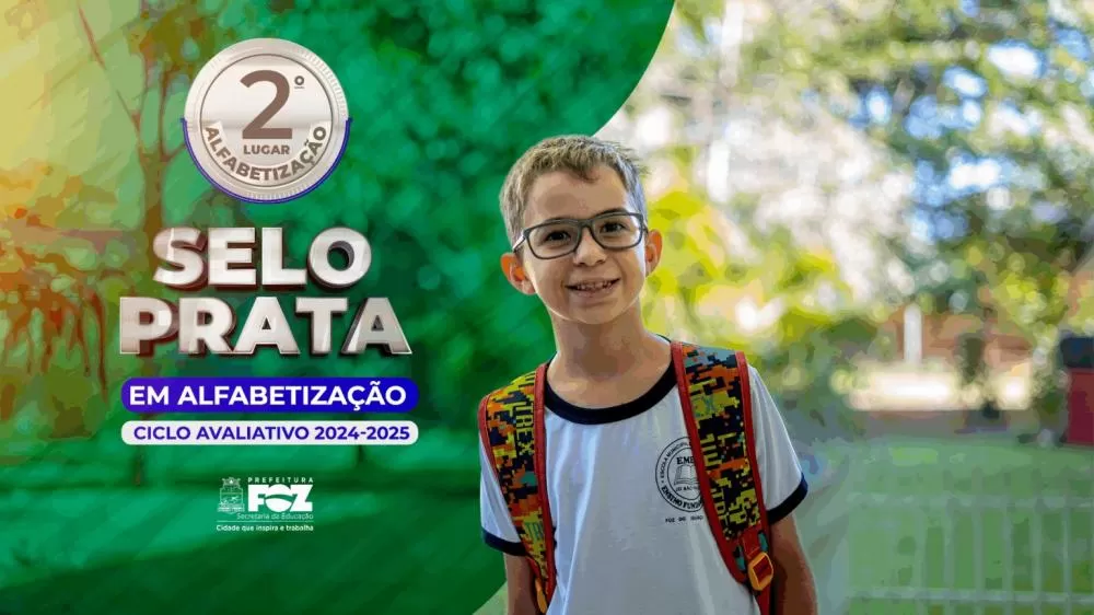 A conquista do Selo Prata de Alfabetização é resultado do empenho conjunto de gestores, equipes pedagógicas, professores, estudantes e famílias.