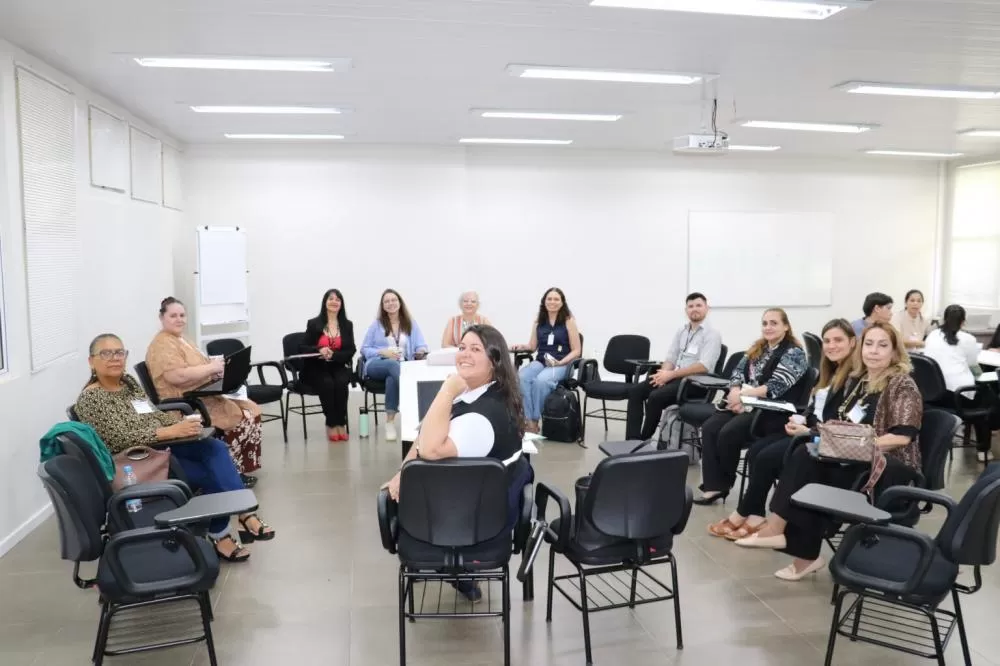 Profissionais de saúde em capacitação na Itaipu. Foto: Divulgação.
