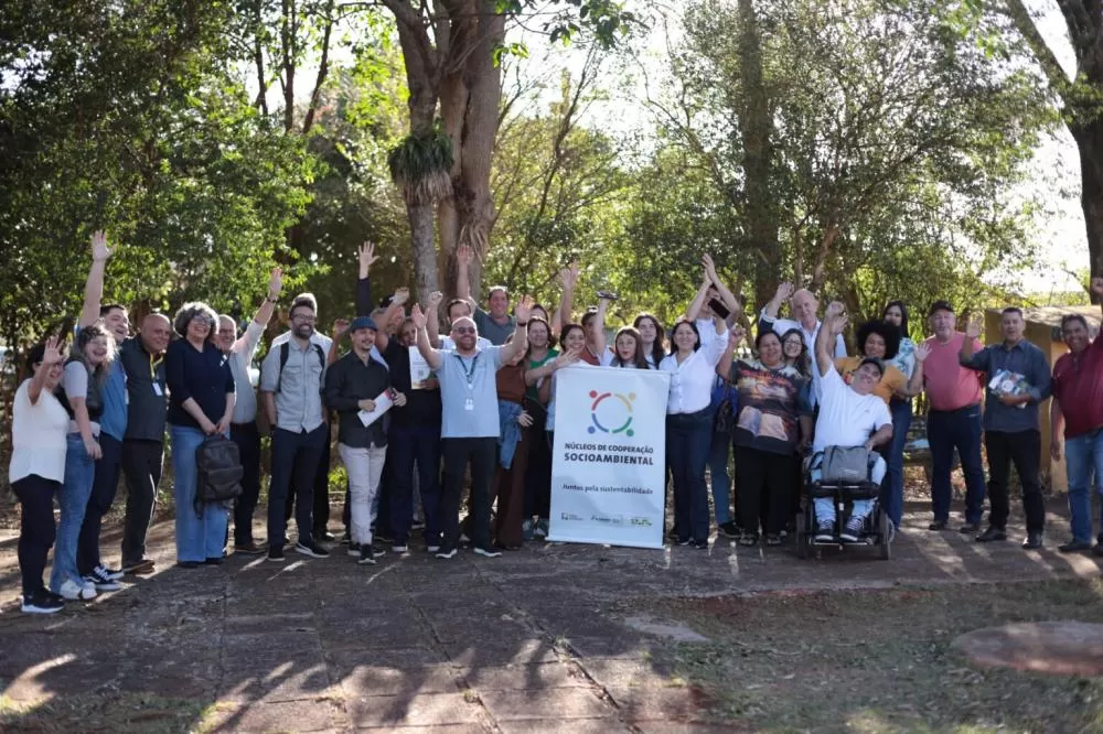Os 21 Núcleos, espalhados pelo PR e MS, se reúnem desde 2024 para buscar soluções conjuntas nos eixos ambiental, social e econômico. Foto: Jaqueline Castro - Vídeo UP/Itaipu Parquetec
