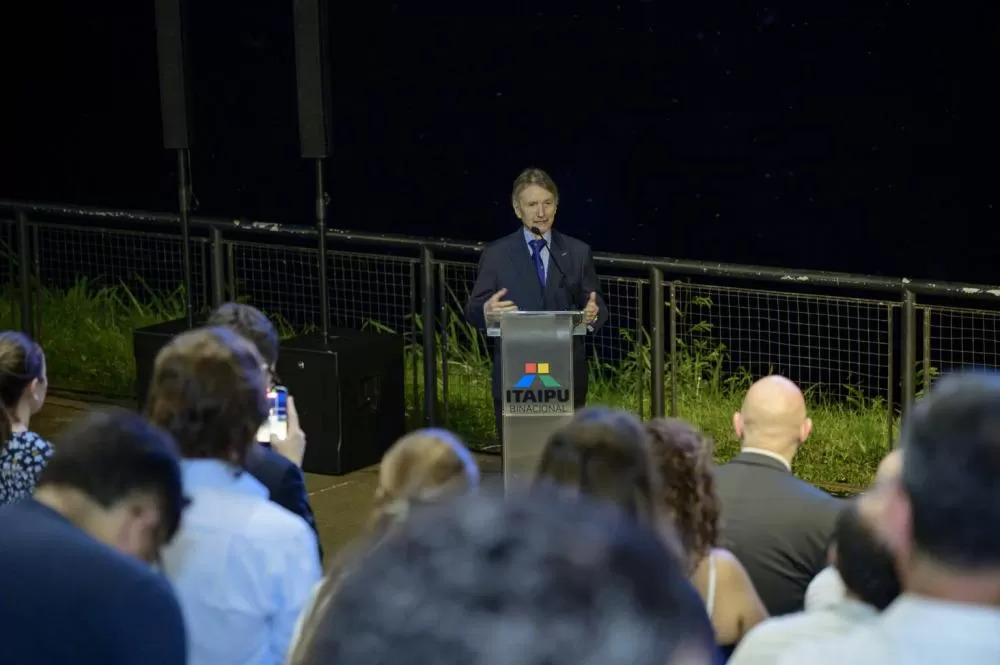 Professor Édis Milaré fez um resgate histórico da criação da Ação Civil Pública. Fotos: Hidalgo Gomes/Itaipu Binacional
